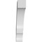 Ekena Millwork 6-in. W x 34-in. D x 34-in. H Balboa Architectural Grade PVC Knee Brace BRCP06X34X34BOA - alternate 2